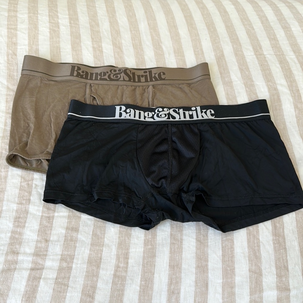 Bang & Strike XL Mens Boxer Briefs 2-pack
